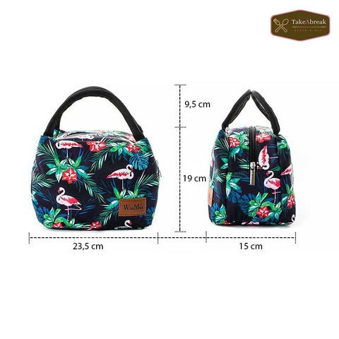 Dimensions sac repas isotherme femme