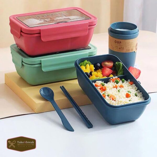 Lunch box rectangle repas