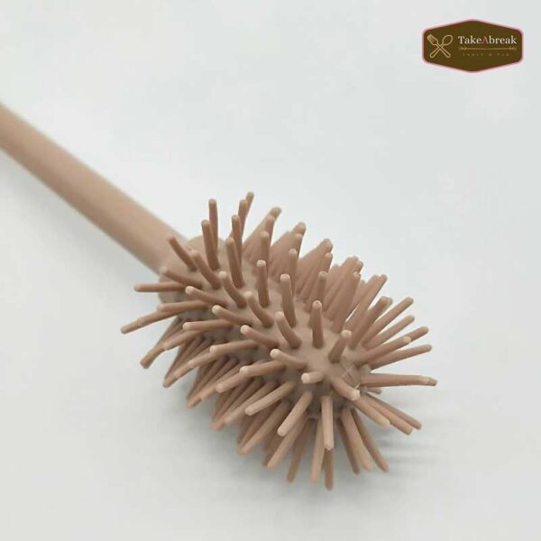 brosse poils silicone bouteille isotherme